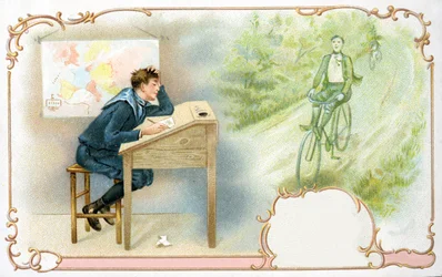Die Tagträume des Schuljungen, 1900